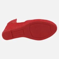 Alpargatas de lino con cintas para mujer Viguera