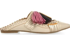 Babuchas de piel con borlas XL Gioseppo Papantla
