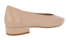 Bailarinas de piel Bluma con tacones forrados de 2 cms