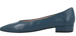 Bailarinas de piel Bluma con tacones forrados de 2 cms