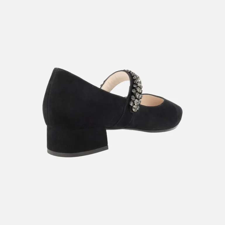 Bailarinas joya para mujer en ante negro Lodi Amin