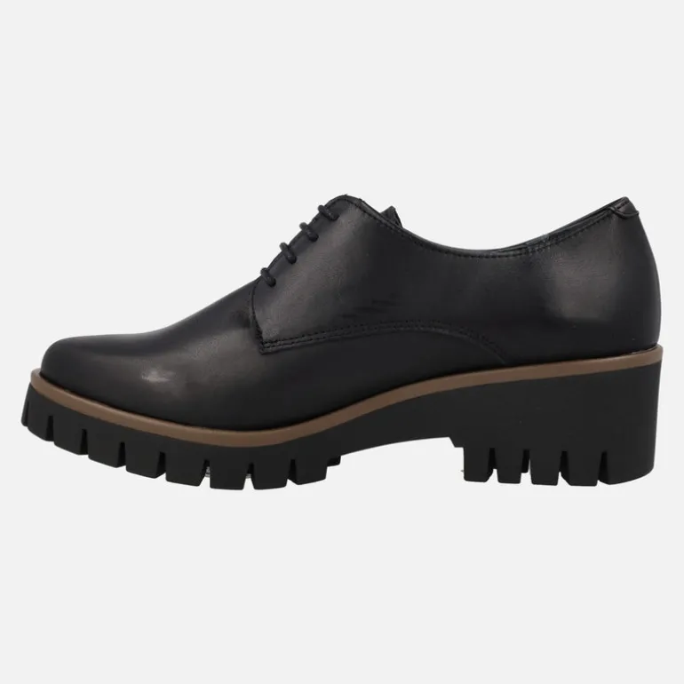 Blucher liso con piso de goma Lince