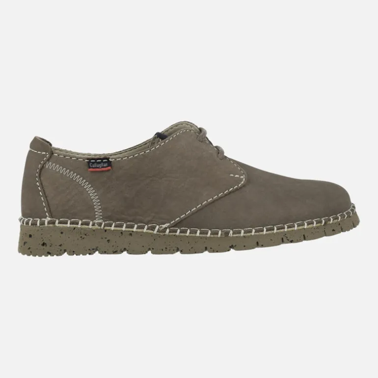 Blucher sport liso para hombre en Nobuck
