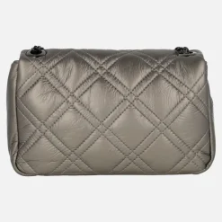 Bolsos acolchados Lotus con tapa y asa de cadena