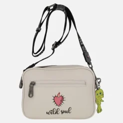 Bolsos bandolera con diseño de ojos y corazones