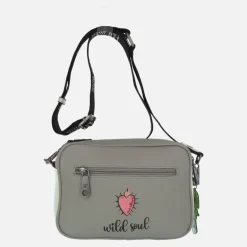 Bolsos bandolera con diseño de ojos y corazones