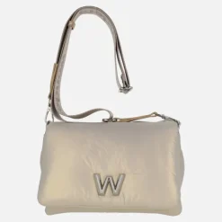 Bolsos bandolera Cosy en tejido acolchado platino