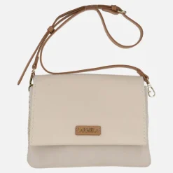 Bolsos bandolera de piel Carmela en combinado hielo