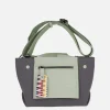 Bolsos bandolera Pepe moll en combinado gris - menta