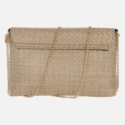 Bolsos bandolera Trumbull en rafia con adorno de flecos