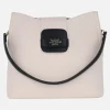 Bolsos de hombro Pepe Moll con solapa en combinado negro - hielo
