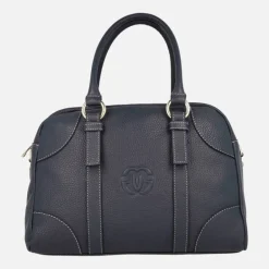 Bolsos de mano en piel estilo bowling