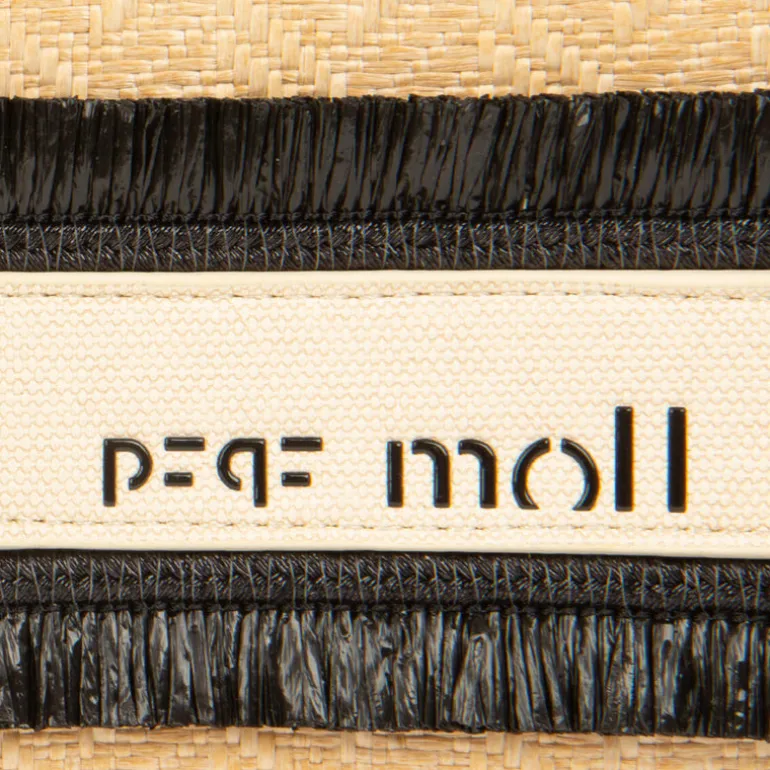 Bolsos de mano en rafia Pepe Moll 231292