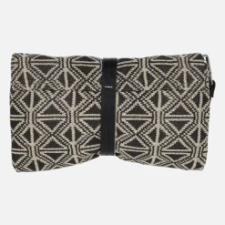 Bolsos de mano en tejido estampado con asa bandolera