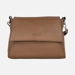 Bolsos de piel con tapa y asas intercambiables