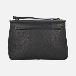 Bolsos de piel con tapa y cierre de broche Femme