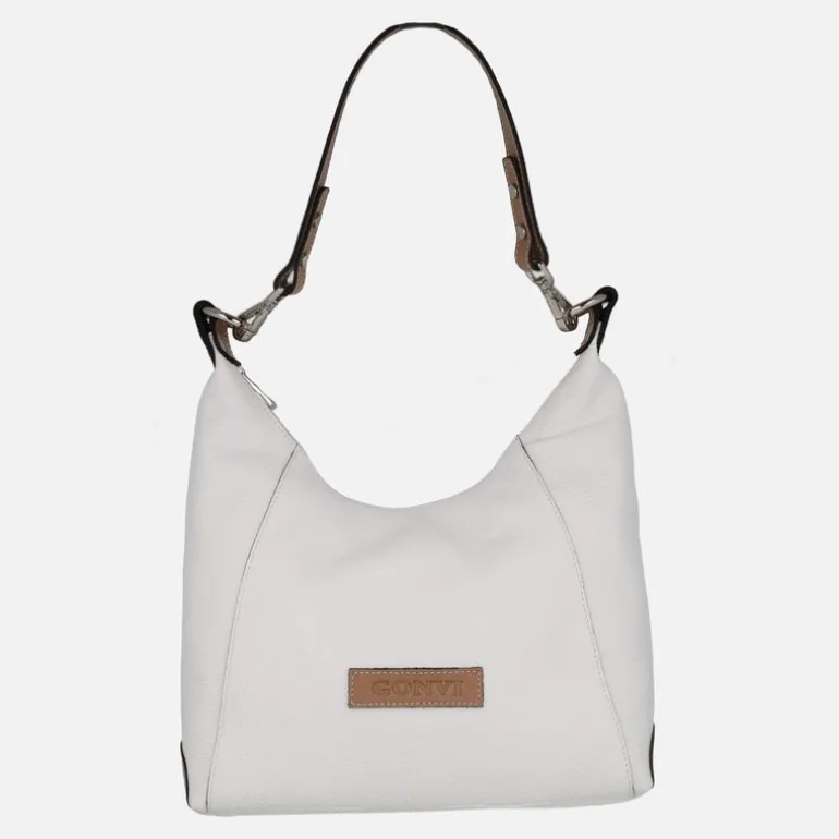 Bolsos de piel estilo góndola con asa bandolera incluída