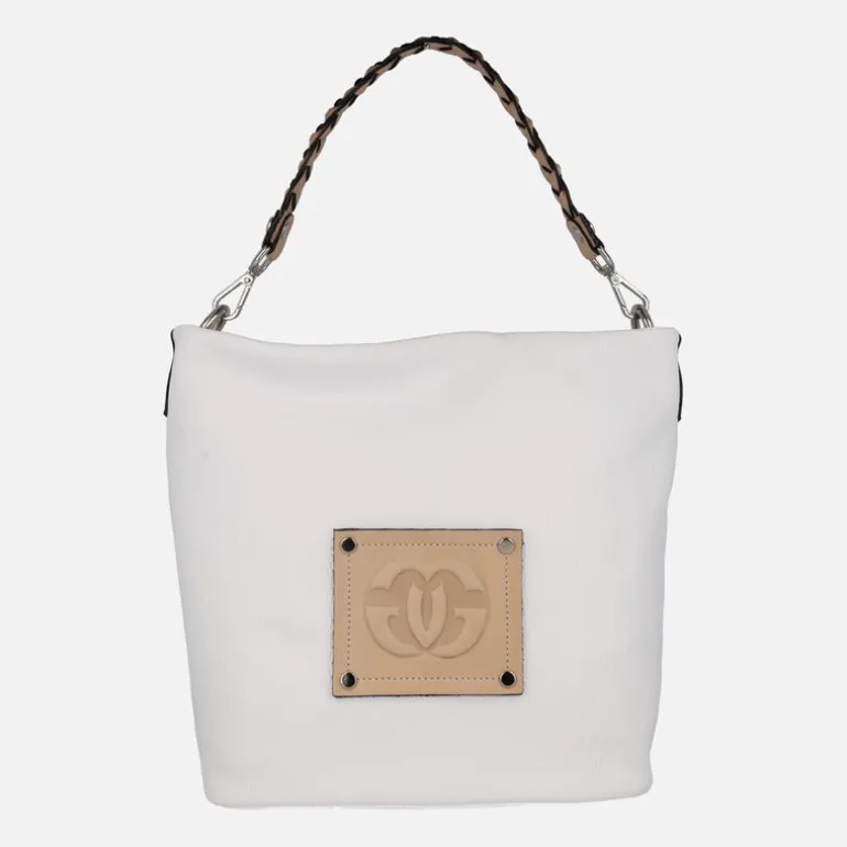 Bolsos de piel para hombro con asa bandolera incluída