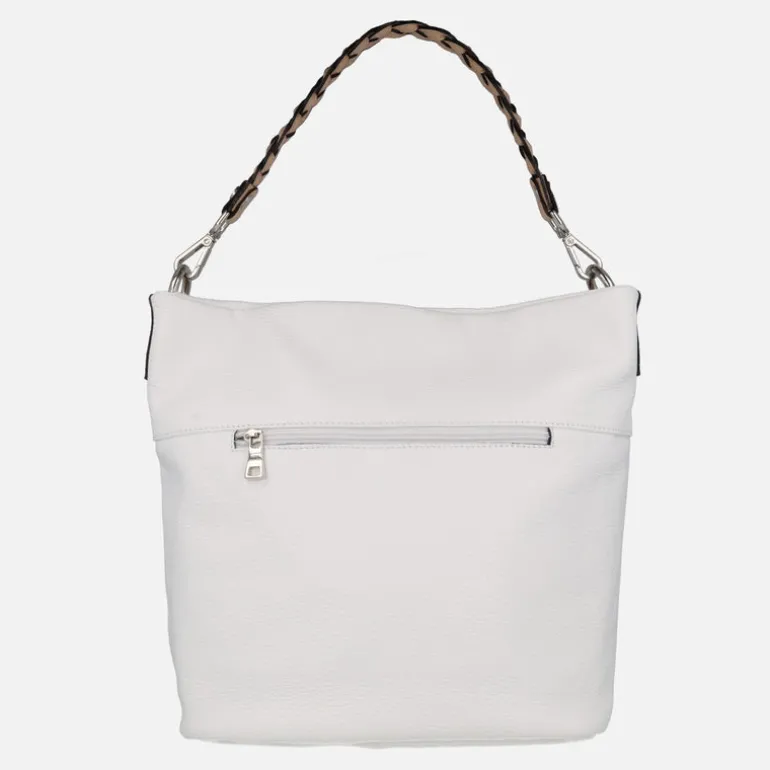 Bolsos de piel para hombro con asa bandolera incluída