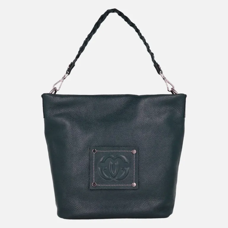 Bolsos de piel para hombro con asa bandolera incluída