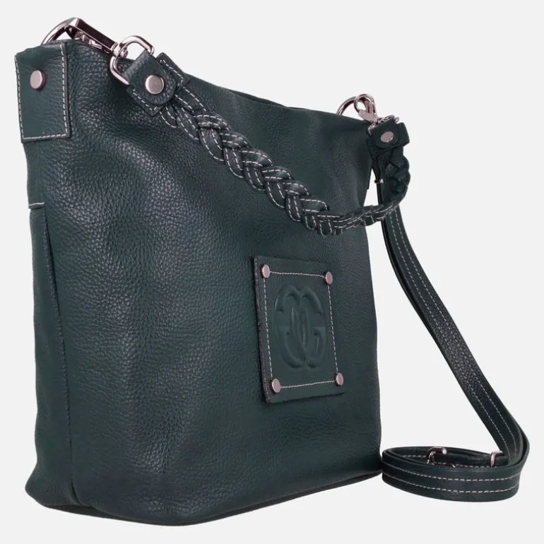 Bolsos de piel para hombro con asa bandolera incluída