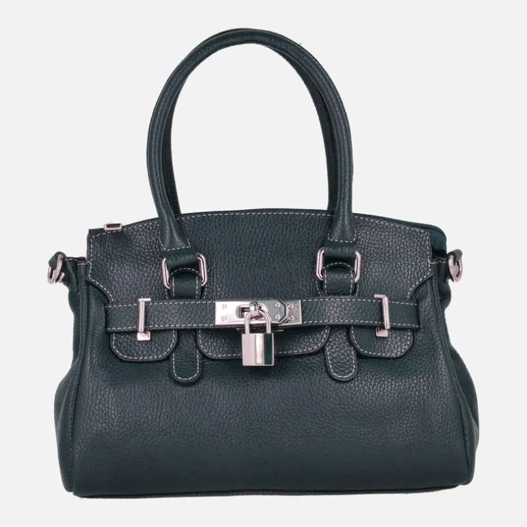 Bolsos de piel tipo hermés de tamaño pequeño con opción de bandolera