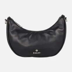 Bolsos en negro con forma de media luna Huelva