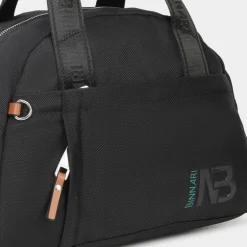 Bolsos estilo bowling Bailén en tejido negro