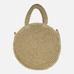 Bolsos joya en rafia con asa bandolera Muscoda