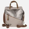Bolsos mochila Canada en combinado de borreguillo