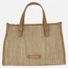Bolsos multi posición Torrens en acabado rafia beige