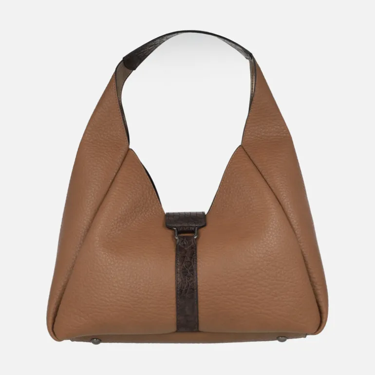 Bolsos para hombro Alaska en color cuero