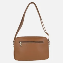 Bolsos rectangulares de piel con asa bandolera