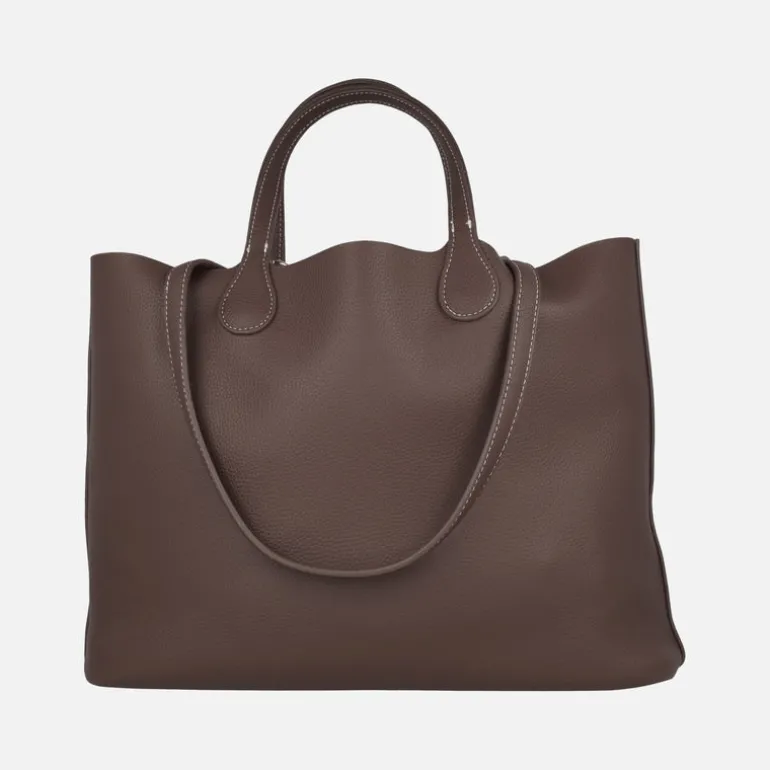 Bolsos shopper Noco con adorno de borlas y letras