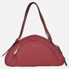 Bolsos triangulares Banana en piel roja