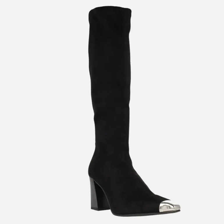 Botas altas Emily en ante strech reciclado y water repellent
