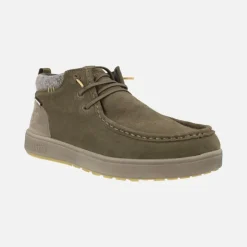 Botas Baikal para hombre en piel serraje con membrana impermeable