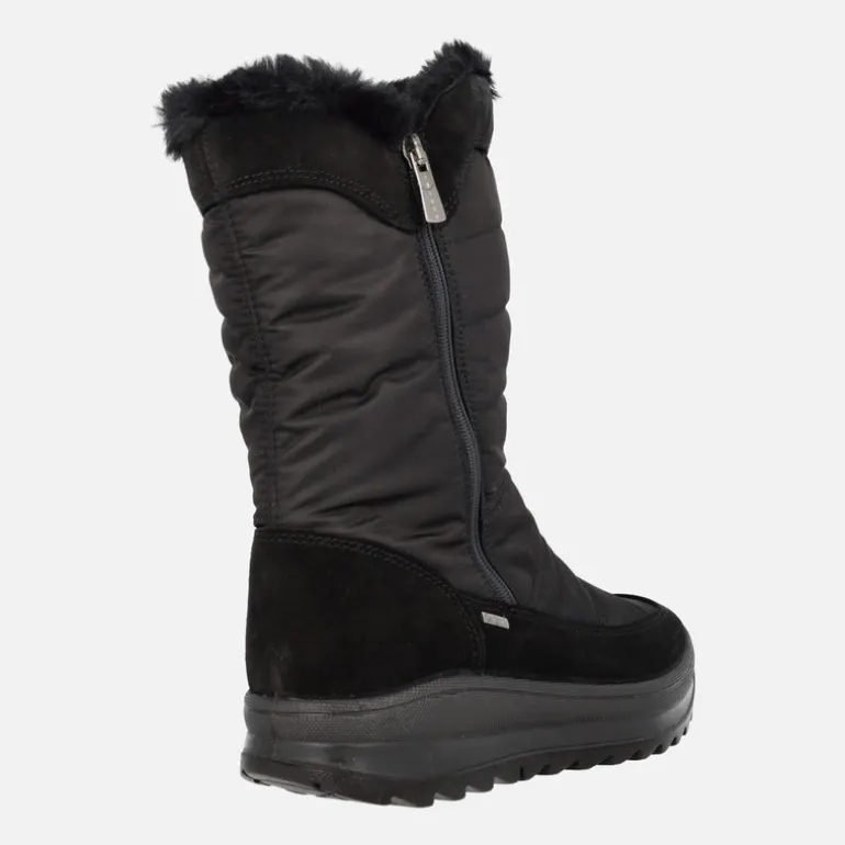Botas bajas de Gore-tex en tejido nylon y piel serraje