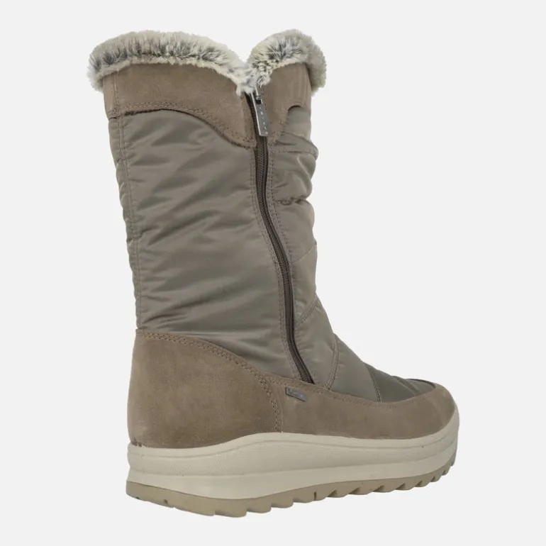 Botas bajas de Gore-tex en tejido nylon y piel serraje