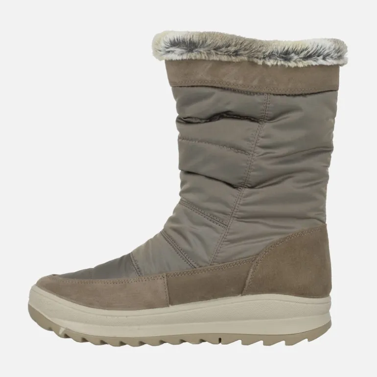 Botas bajas de Gore-tex en tejido nylon y piel serraje