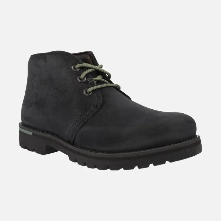 Botas bajas negras con cordones para hombre Panama Urban