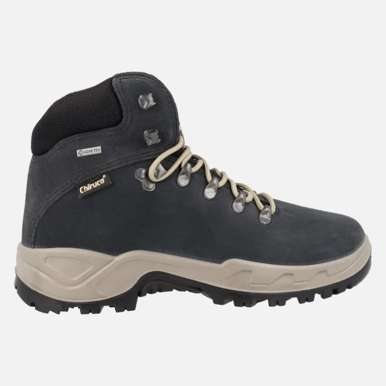 Botas Chiruca para hombre en serraje Gris Xacobeo 33