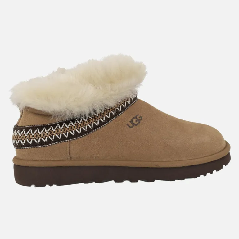 Botas classic mini Crescent chesnut