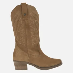 Botas cowboy Teo de piel con bordados