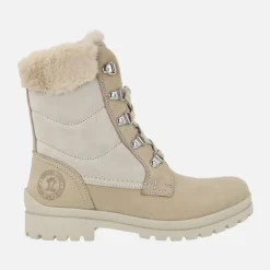 Botas de cordones con forro de pelo Panama jack Tuscani