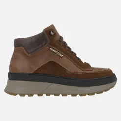 Botas de cordones para hombre en combinado marrón Ninio Velsport brown