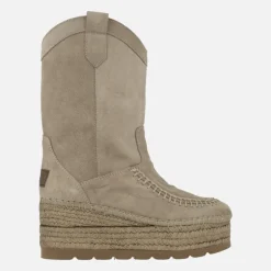 Botas de media caña Vidorreta con plataforma de yute