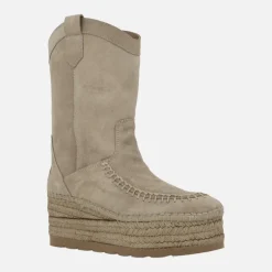 Botas de media caña Vidorreta con plataforma de yute