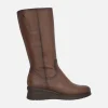 Botas de piel con caña alta Kaola