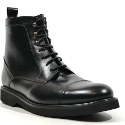 Botas de piel con cordones para hombre con membrana TEX
